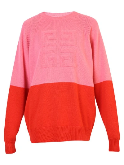 Shop Givenchy Branded Sweater In Multi