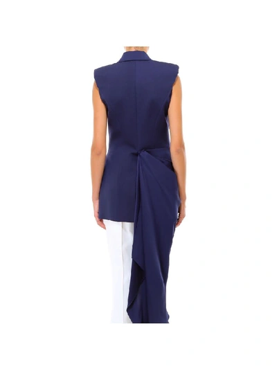 Shop Alexander Mcqueen Dress In Blue