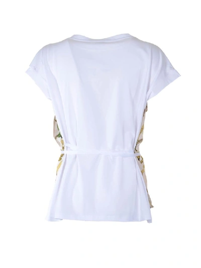 Shop Liu •jo Liu-jo T-shirt In Bianco