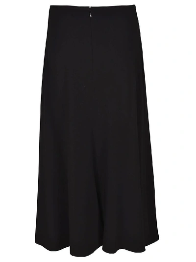 Shop Stella Mccartney Stretch Cady Skirt In Black