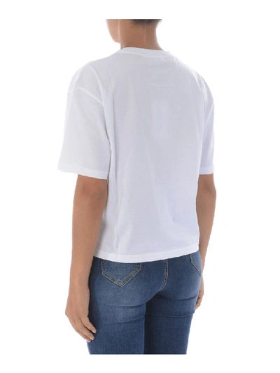 Shop Kenzo Short Sleeve T-shirt In Bianco