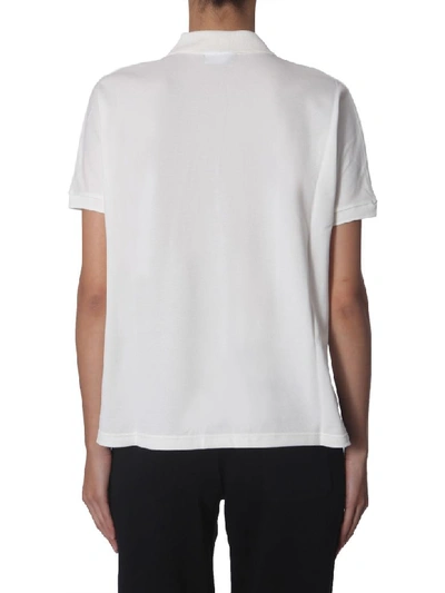 Shop Lacoste Multiple Coccodrille Polo In Bianco