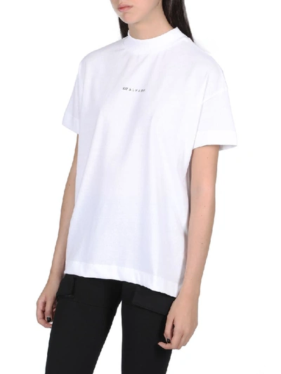 Shop Alyx Short Sleeve T-shirt In Bianco