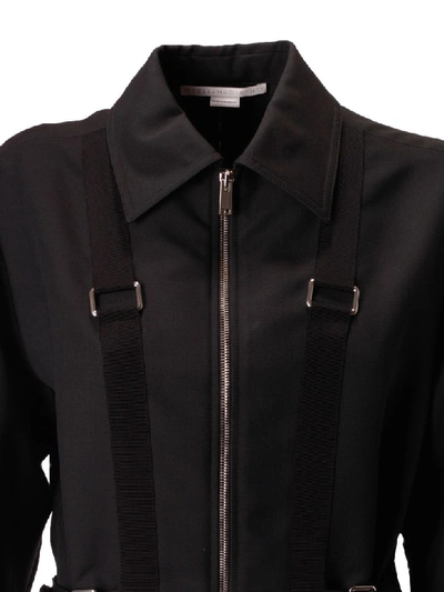 Shop Stella Mccartney Adjustable Strap Jumpsuit In Black