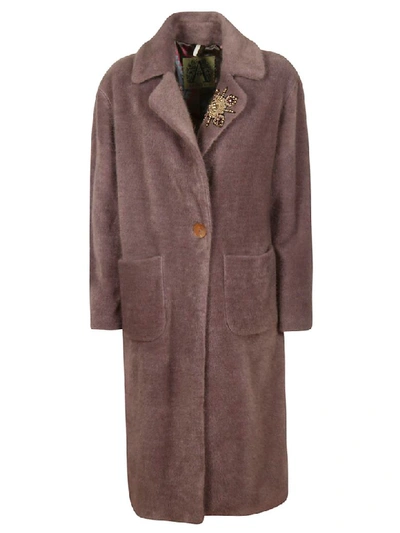 Shop Alessandra Chamonix Beatrice Coat In Mud