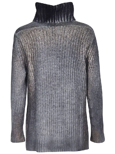 Shop Avant Toi High Neck Sweater In Ice