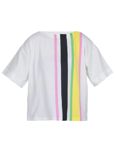 Shop Marni T-shirt Oversize In White