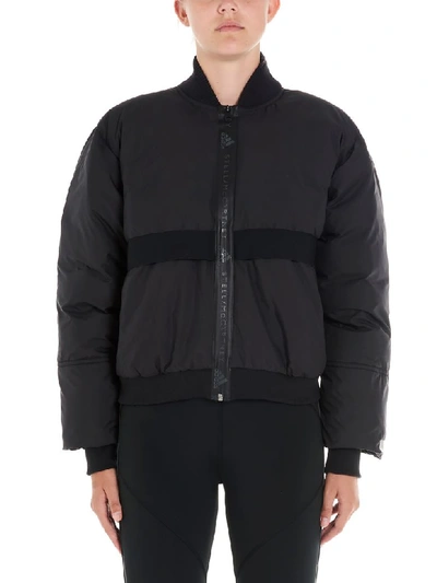 Shop Adidas By Stella Mccartney Jacket In Black