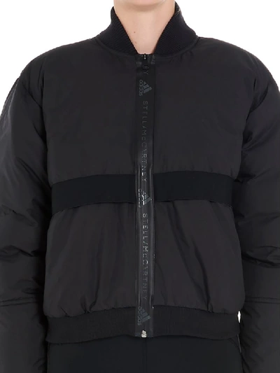 Shop Adidas By Stella Mccartney Jacket In Black