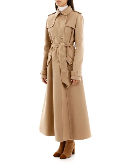 Shop Gabriela Hearst Casatt Cashmere Coat In Camel (beige)