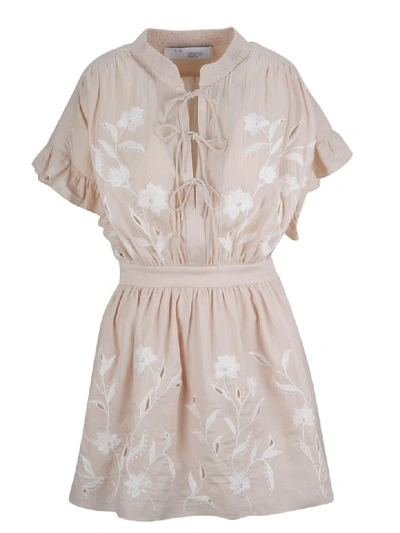 Shop Iro Embroidered Floral Dress