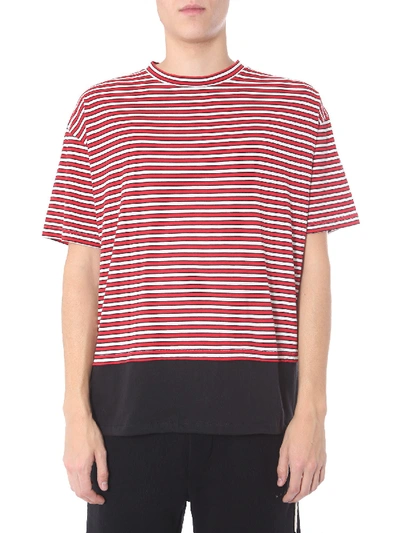 Shop Marni Round Neck T-shirt In Rosso