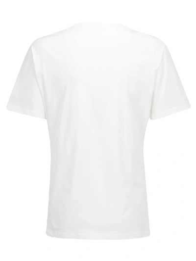 Shop Versace T-shirt In Bianco/nero