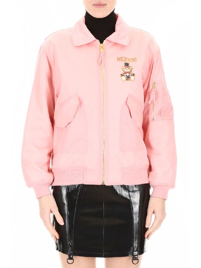 Shop Moschino Circus Teddy Bear In Pink (pink)