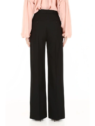 Shop Burberry Stonewood Trousers In Black (black)