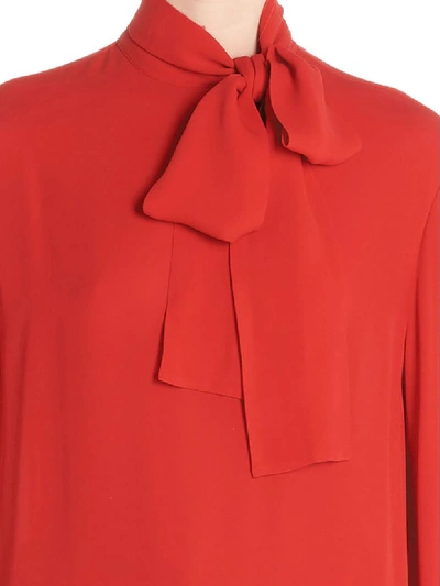Shop Valentino Shirt In Red