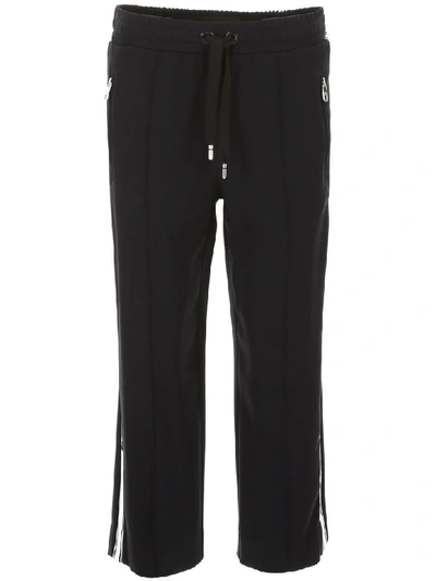 Shop Dolce & Gabbana Joggers With Logo Bands In Nero (black)