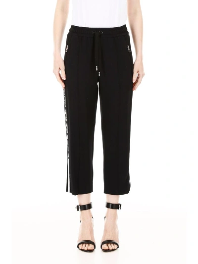Shop Dolce & Gabbana Joggers With Logo Bands In Nero (black)