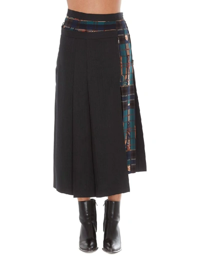 Shop Ferragamo Longuette Skirt In Multicolor