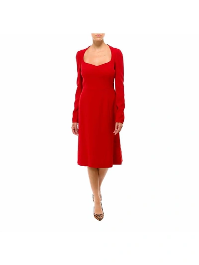 Shop Dolce & Gabbana Dress In Red