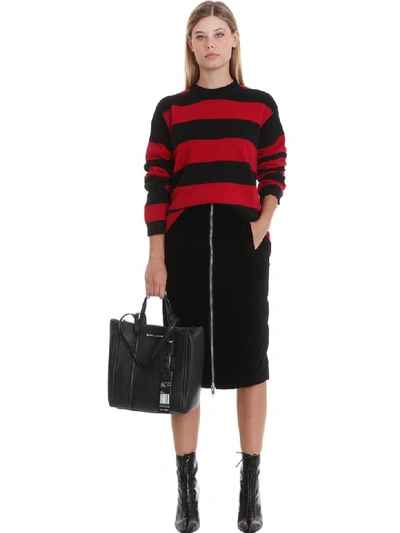 Shop Marc Jacobs Skirt In Black Velvet