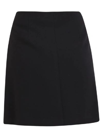 Shop Pinko Embellished Skirt In Black