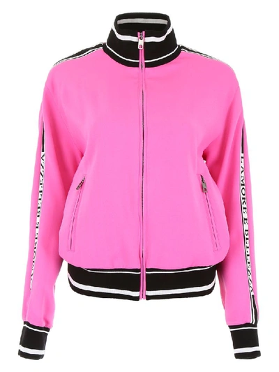 Shop Dolce & Gabbana Lamore È Bellezza Track Jacket In Fuxia (fuchsia)