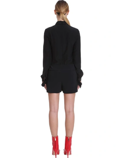 Shop Red Valentino Suit In Black Silk