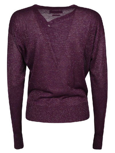 Shop Isabel Marant Axel Pullover In Purple