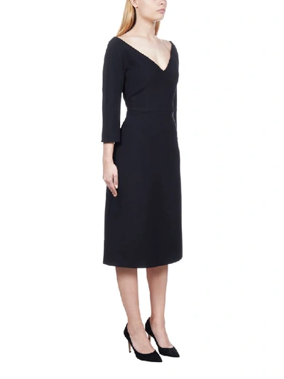 Shop Prada Dress In Nero