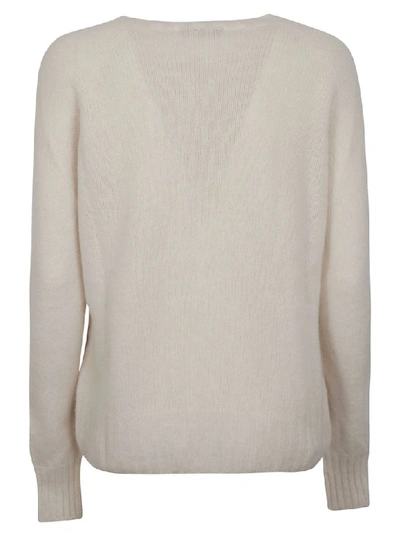 Shop Aragona R-over Cashmere Sweater In Ghiaccio