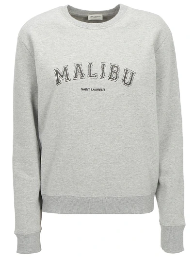 Malibu Crew Neck Sweatshirt In Grey