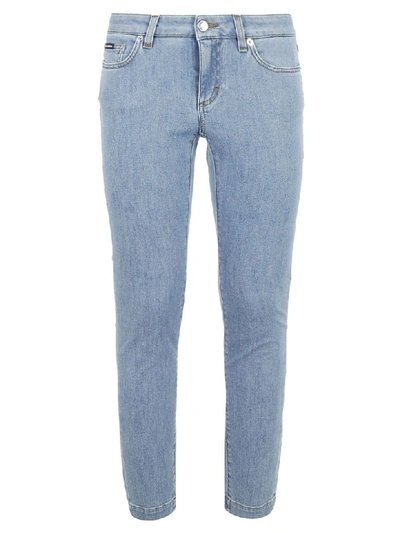 Shop Dolce & Gabbana Pretty Jeans In Blu Scurissimo