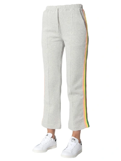 Shop Etre Cecile Cropped Trousers In Grigio
