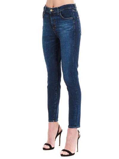 Shop J Brand Alana Jeans In Blue