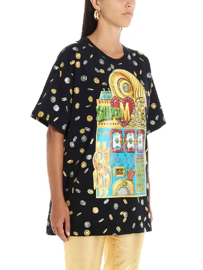Shop Moschino Slot Machine T-shirt In Multicolor