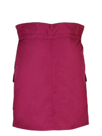 Shop Heron Preston Paper-bag Waist Skirt