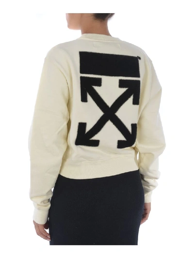 Shop Off-white Fleece In Avorio