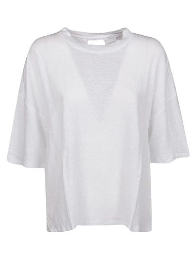 Shop Iro Sturdy T-shirt In White
