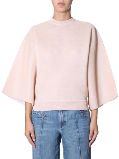 Shop Givenchy Shirt With Puffed Sleeves In Rosa