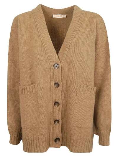 Shop And-daughter Tara Slouch Cardigan In Camel