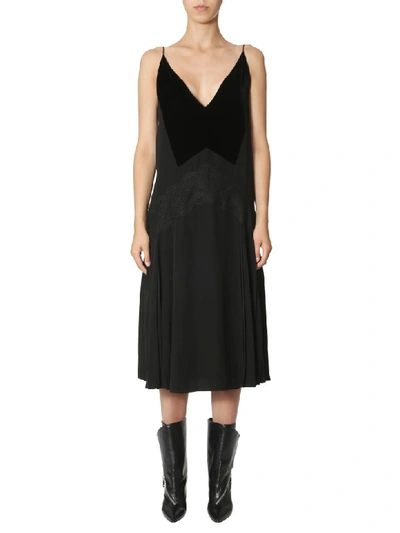 Givenchy Sleeveless Dress In Nero