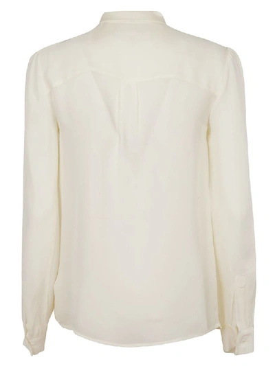 Shop Michael Kors Loose Fit Blouse In Bone