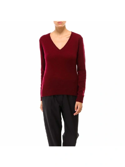 Shop Theory Cashmere Vneck Sweater In Red