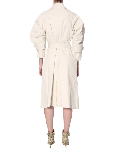 Shop Isabel Marant Jamet Trench In Avorio