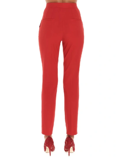 Shop Dolce & Gabbana Pants In Red