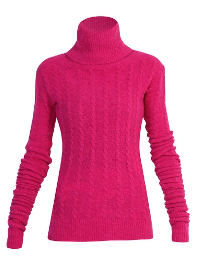 Shop Jacquemus La Maille Sofia Sweater In Pink