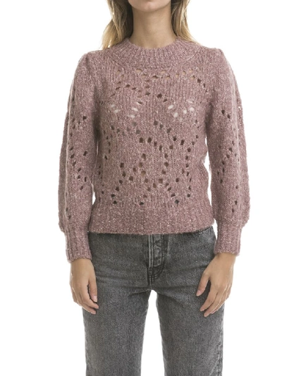 Shop Isabel Marant Étoile Sineady Pullover In Rw Rosewood