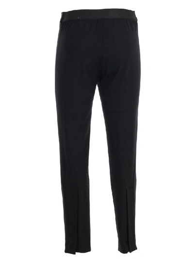 Shop Ann Demeulemeester Slim-fit Trousers In Black