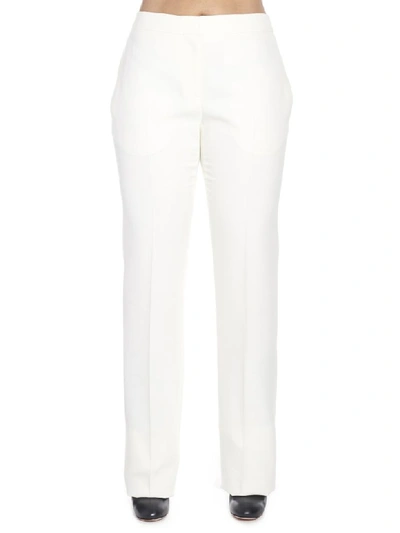 Shop Alexander Mcqueen Pants In White